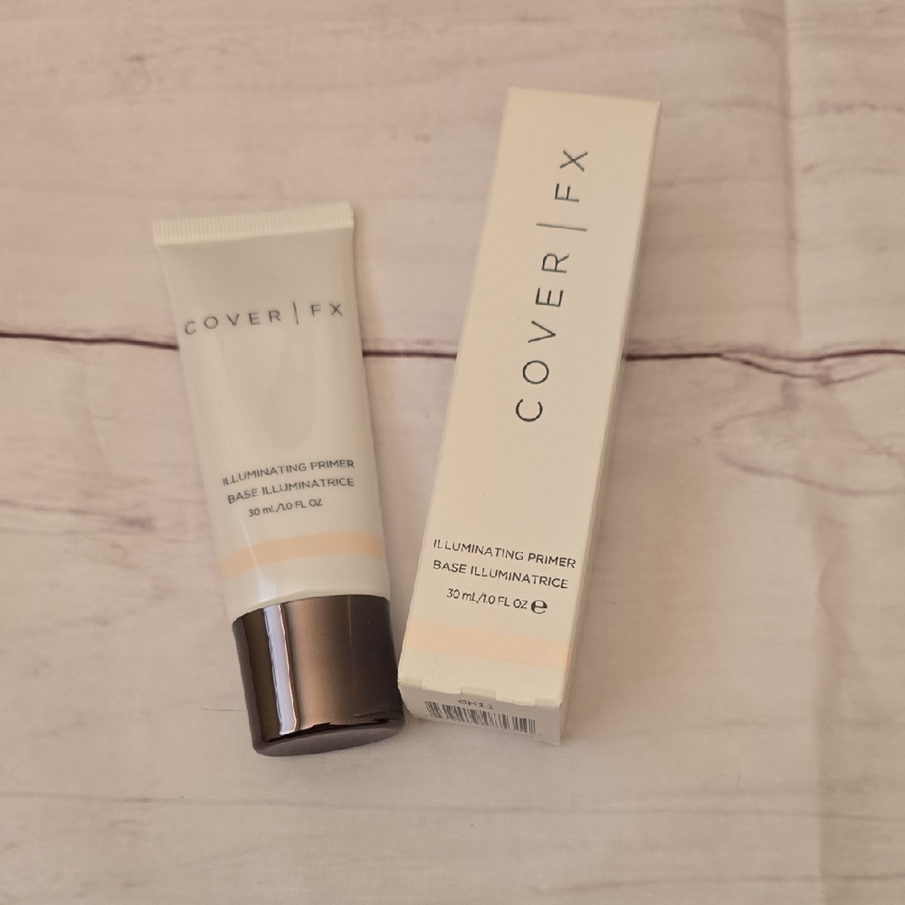 COVER FX Illuminating Primer - Cream and Brown